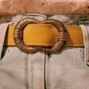 Sezane Gaia Leather Belt, Sz 90 (M), NWOT